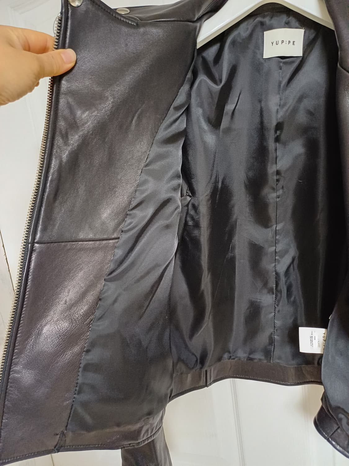 YUPPE 예페 리얼가죽 아이더쟈켓 FREE  44~날씬66사이즈 상품이미지10