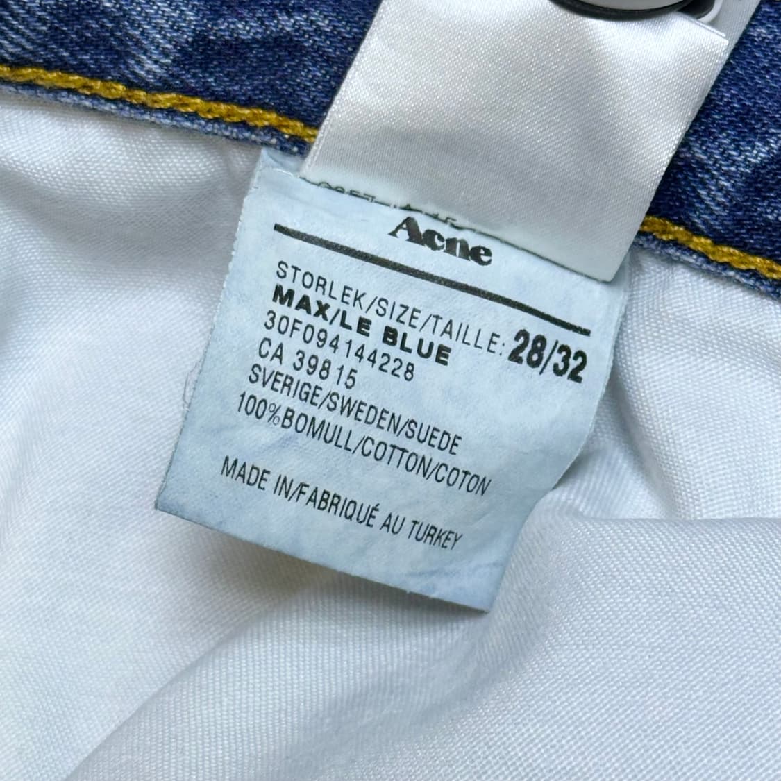 아크네 스튜디오 맥스 데님팬츠 상품이미지6