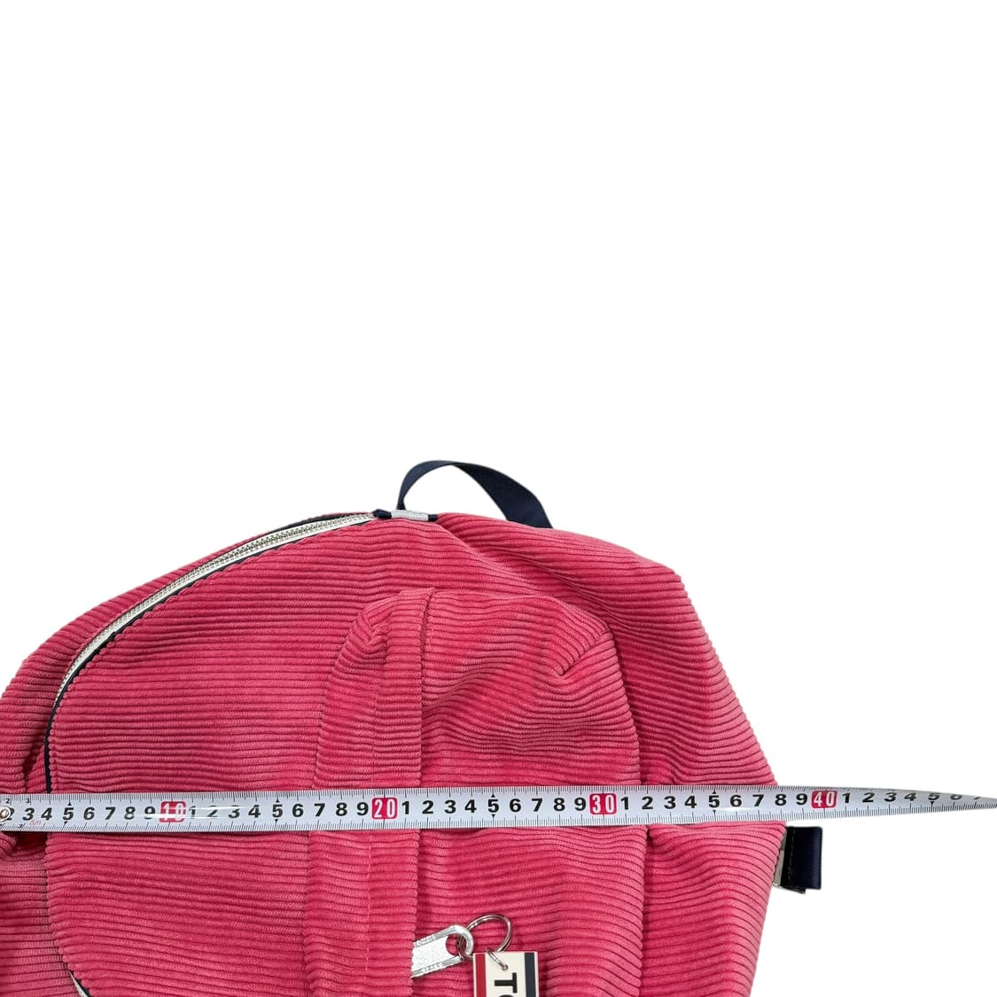 타미힐피거 타미진스 레귤러 코듀로이 테이프 미니백팩 가방 핑크 상품이미지8