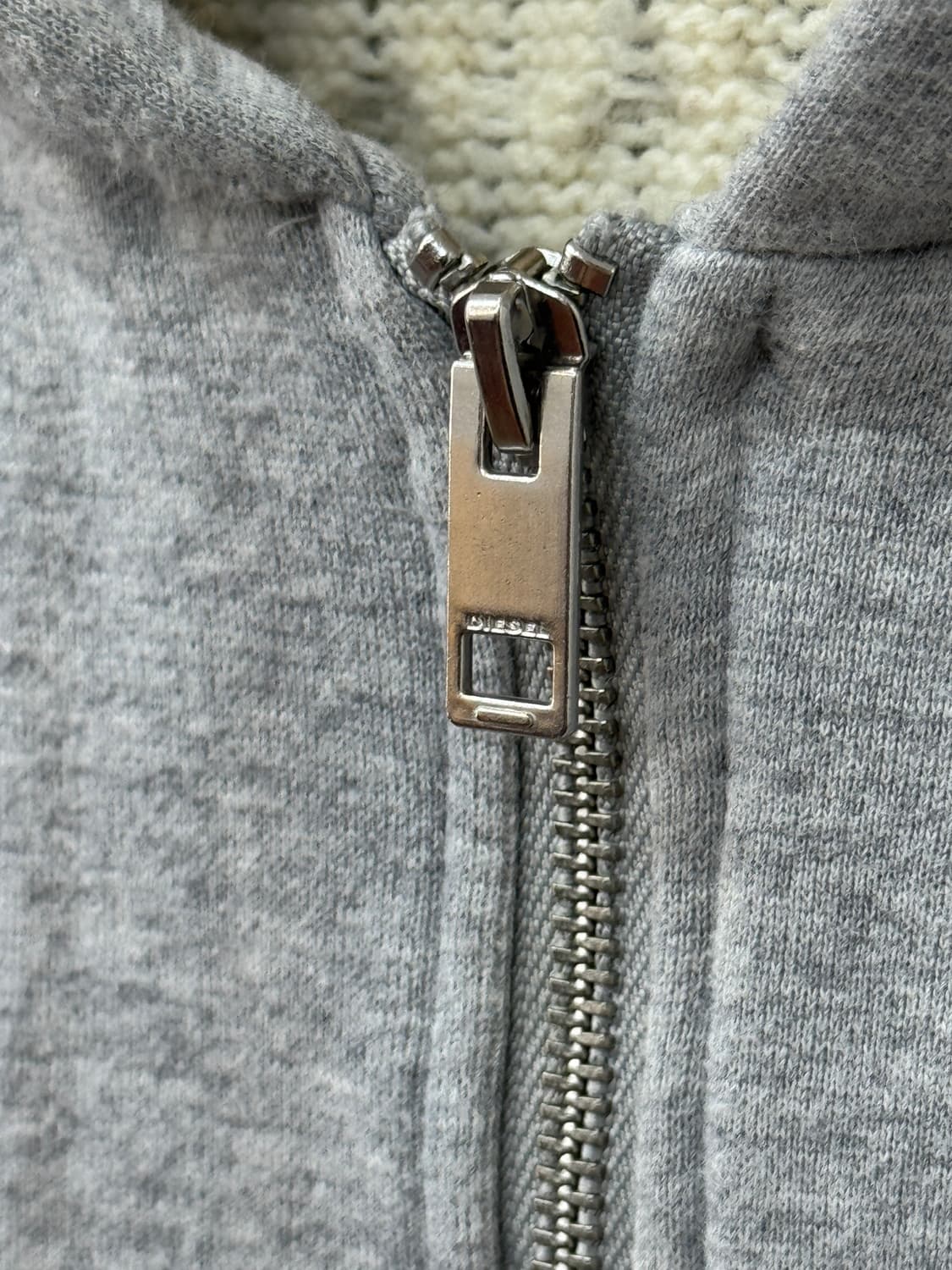 디젤 스웻 니트 후드집업(T1) 상품이미지4