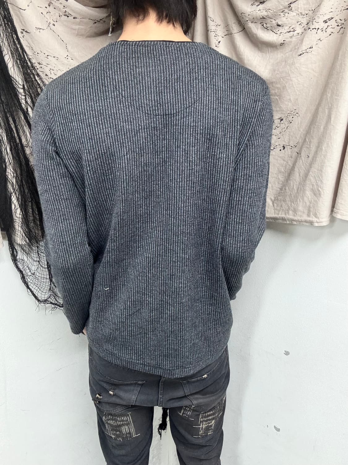 Minimal Design Zip Detail Sleeve 상품이미지3