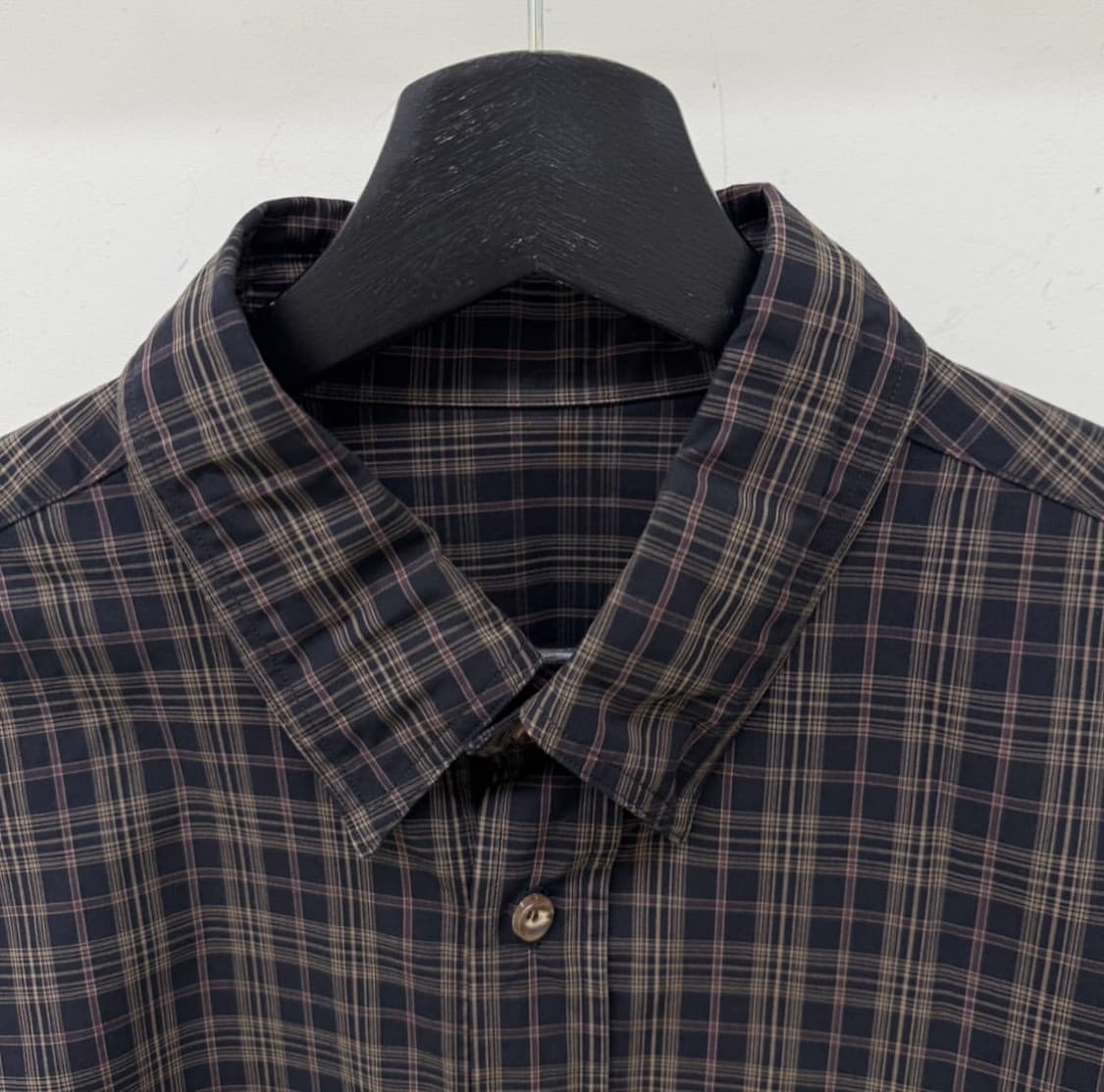 요코 사카모토 오버사이즈 체크 셔츠 상품이미지2