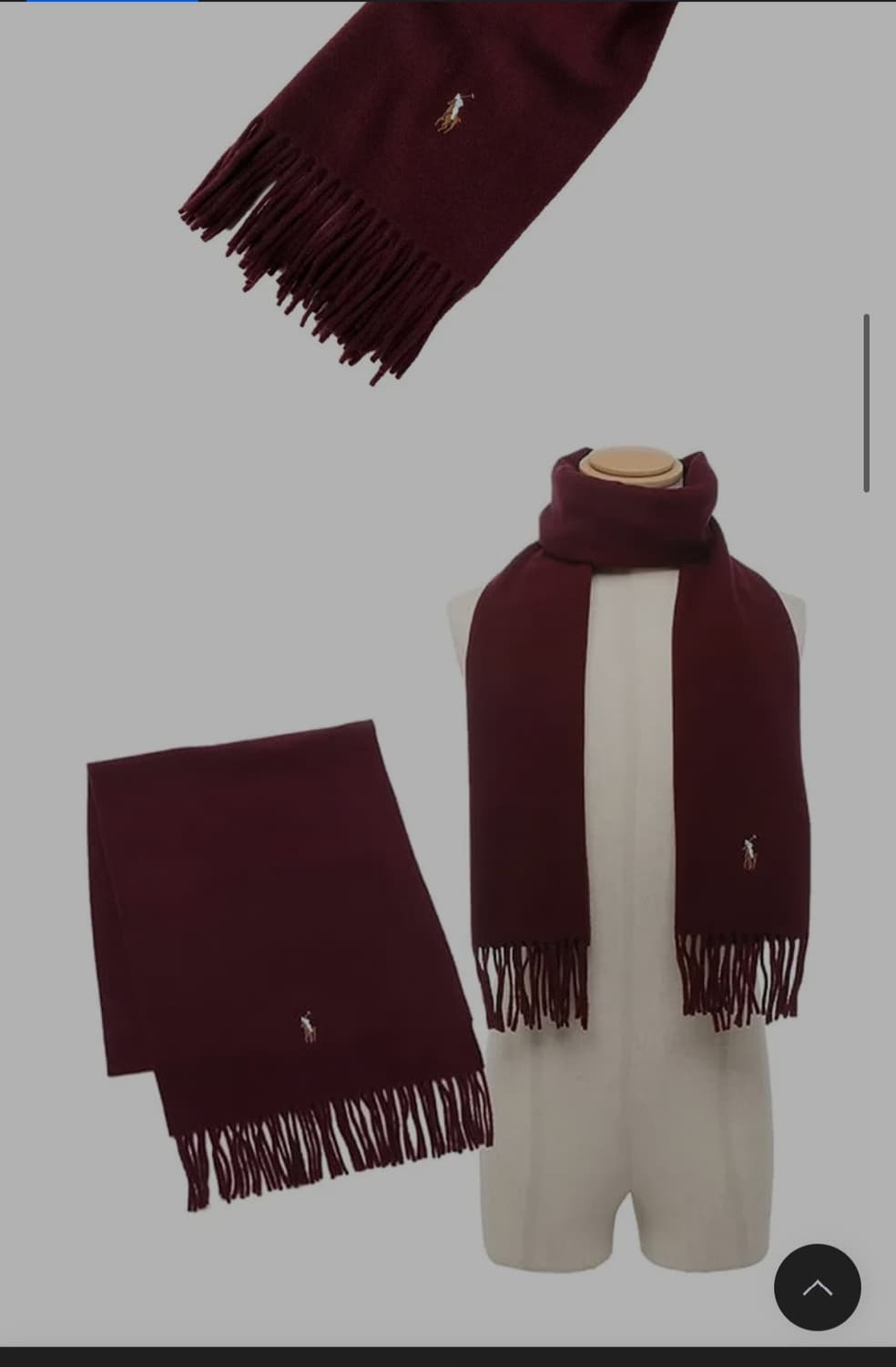 폴로 랄프로렌 메이드인 이태리 머플러 상품이미지7