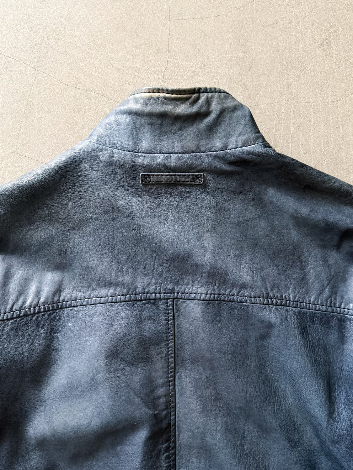  Torras Lambskin Leather Bomber Jacket 상품이미지9