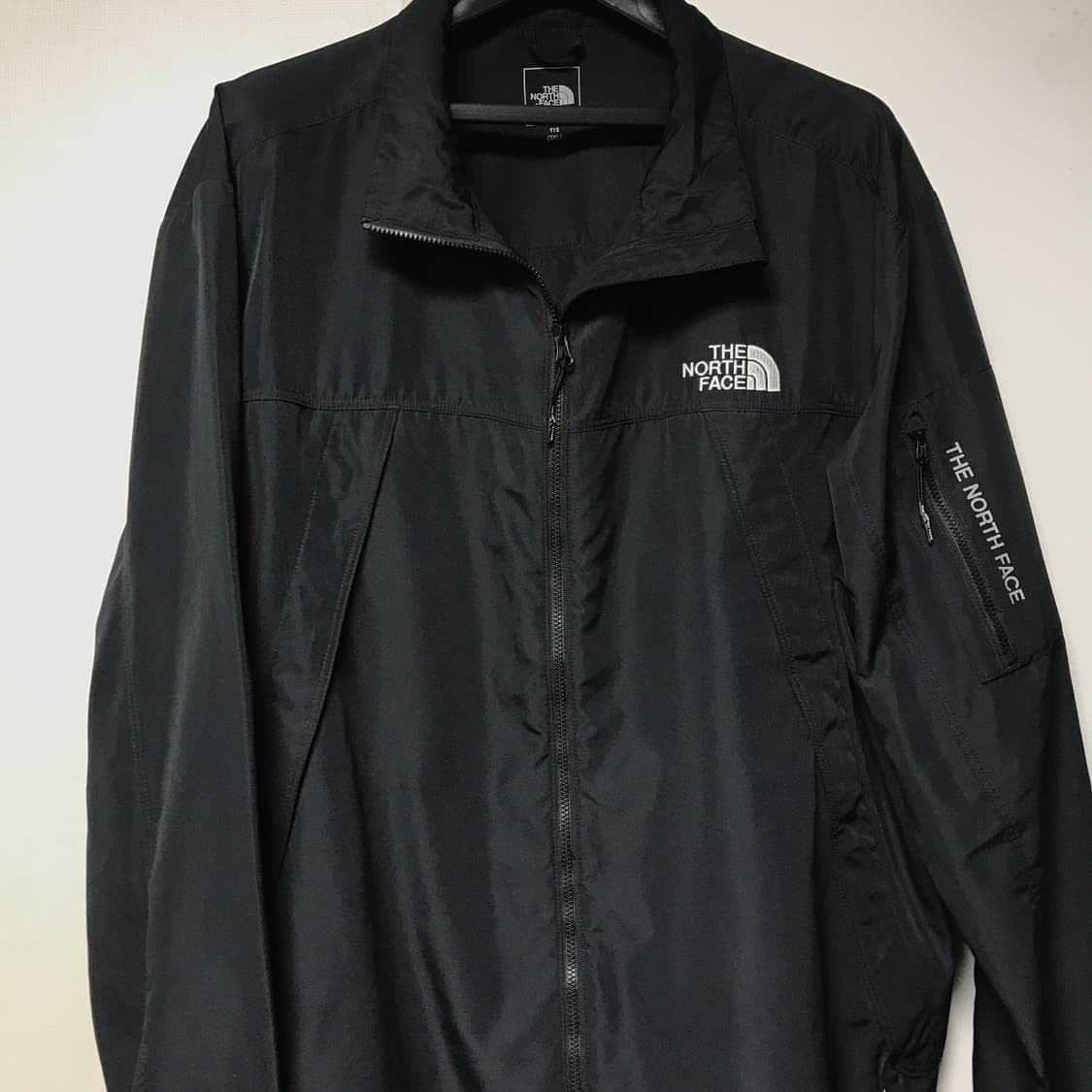 노스페이스 경량 바람막이 자켓 3XL사이즈 (115사이즈) 블랙 상품이미지2