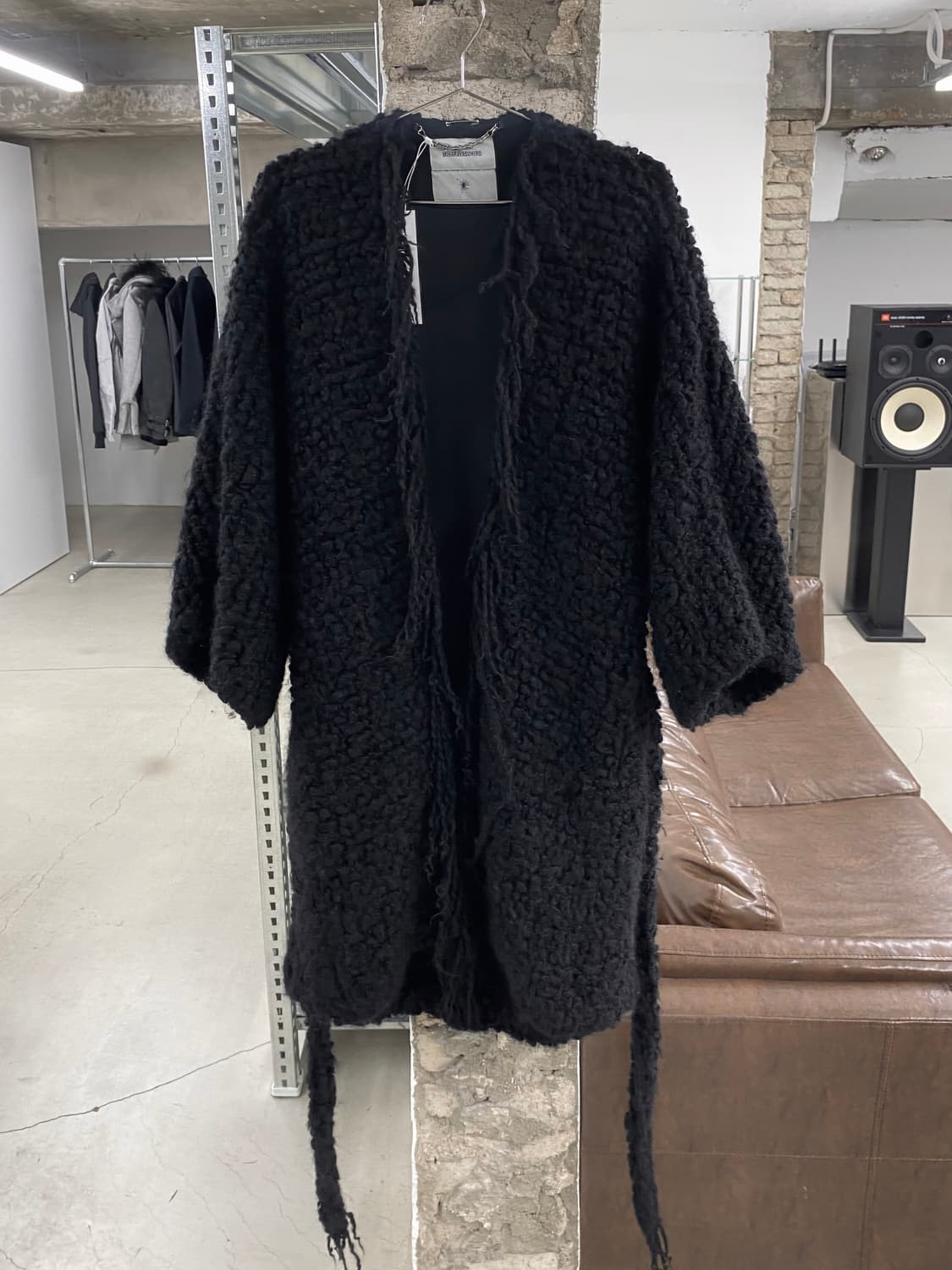 미하라 야스히로 플리스 로브 코트 상품이미지2