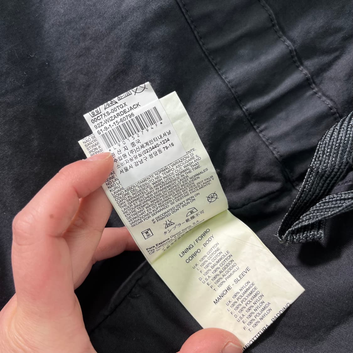 105 디젤 피쉬테일 야상 자켓 상품이미지8