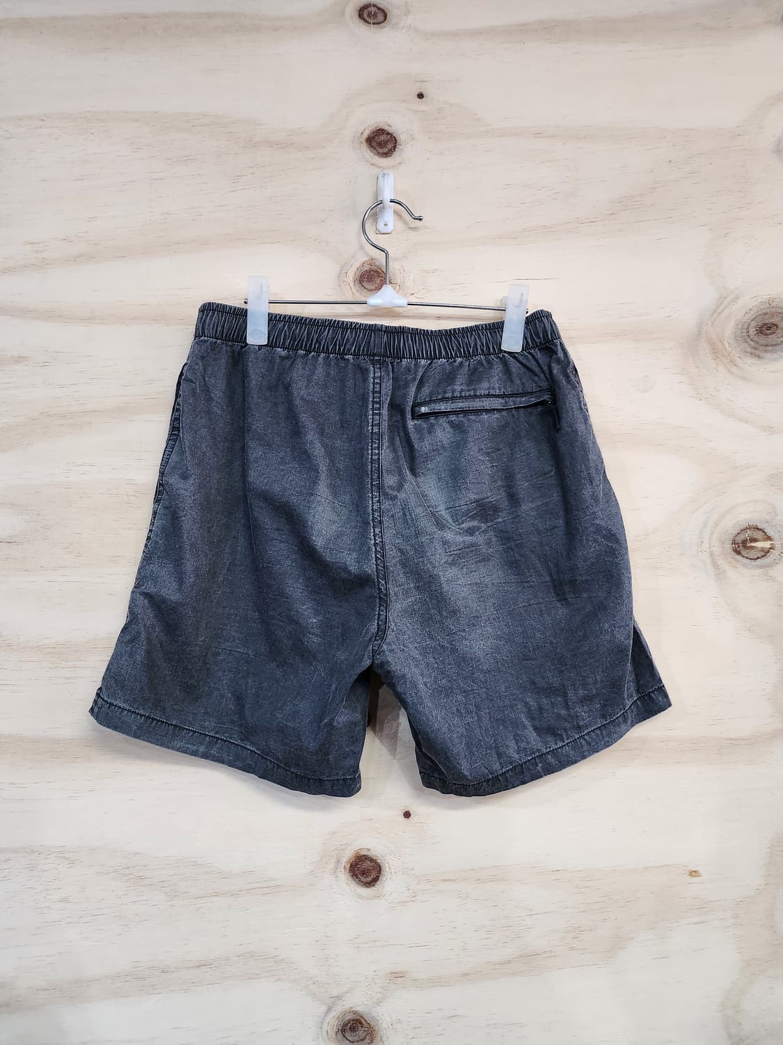 865) 데우스엑스마키나 블랙 워싱 반바지 상품이미지2