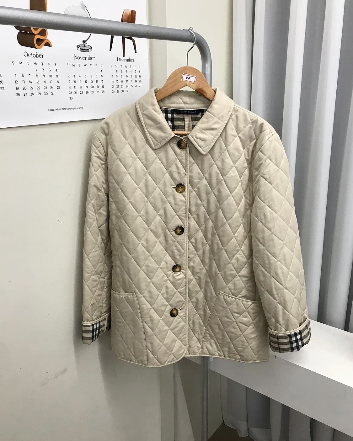 버버리 누빔 퀼팅 자켓 상품이미지1
