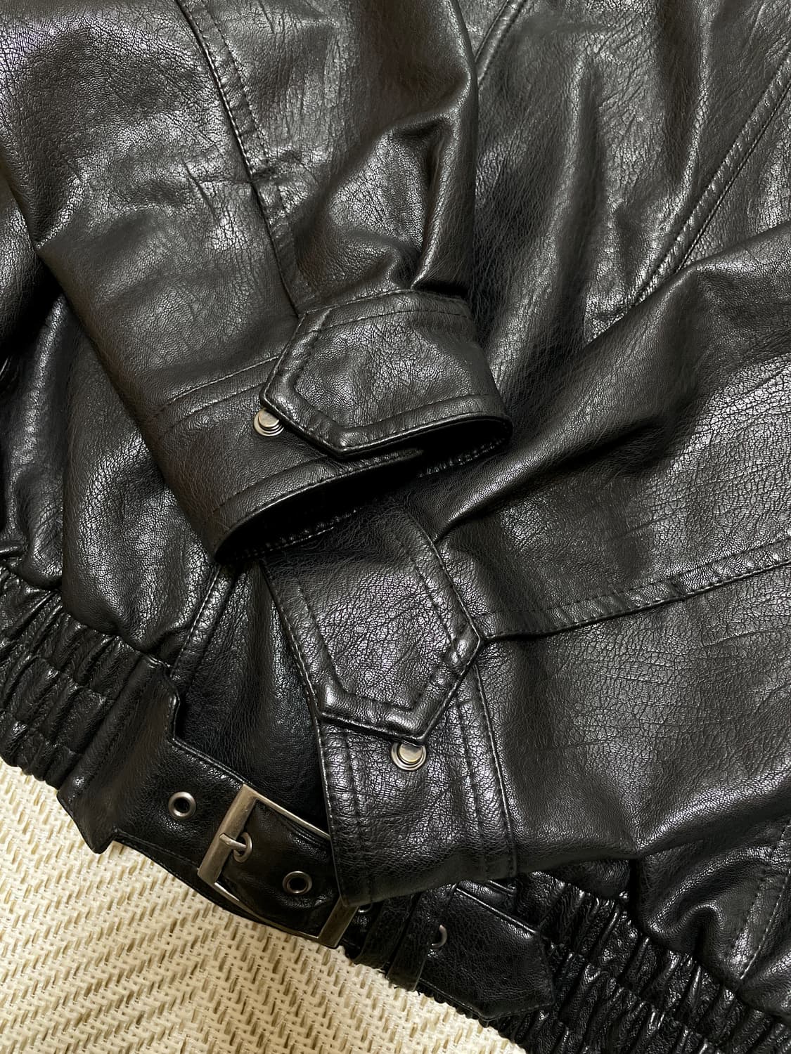 플리즈프로젝트 레더자켓 상품이미지5