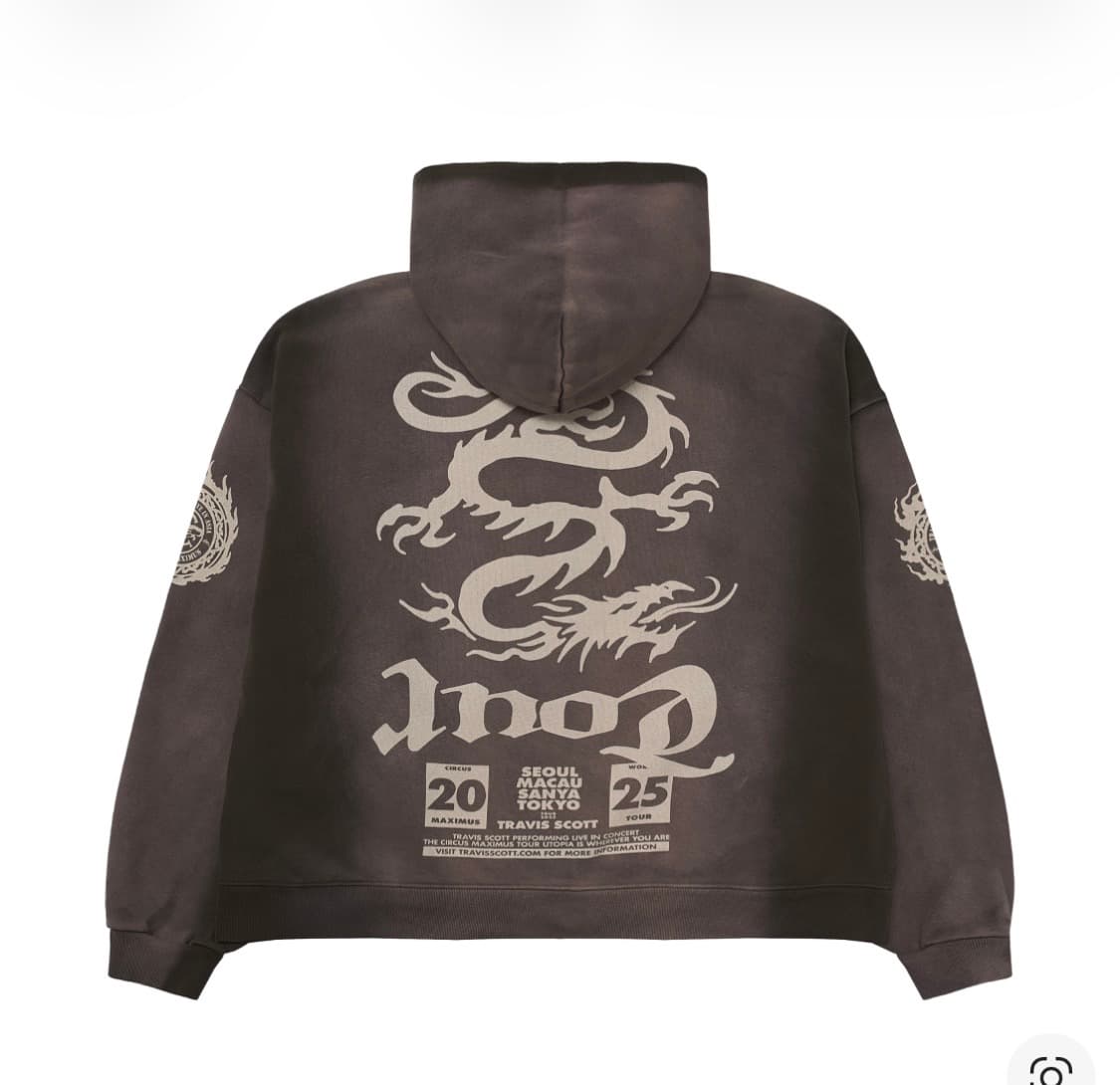 [L] 트레비스 스캇 25투어 후드집업 상품이미지1