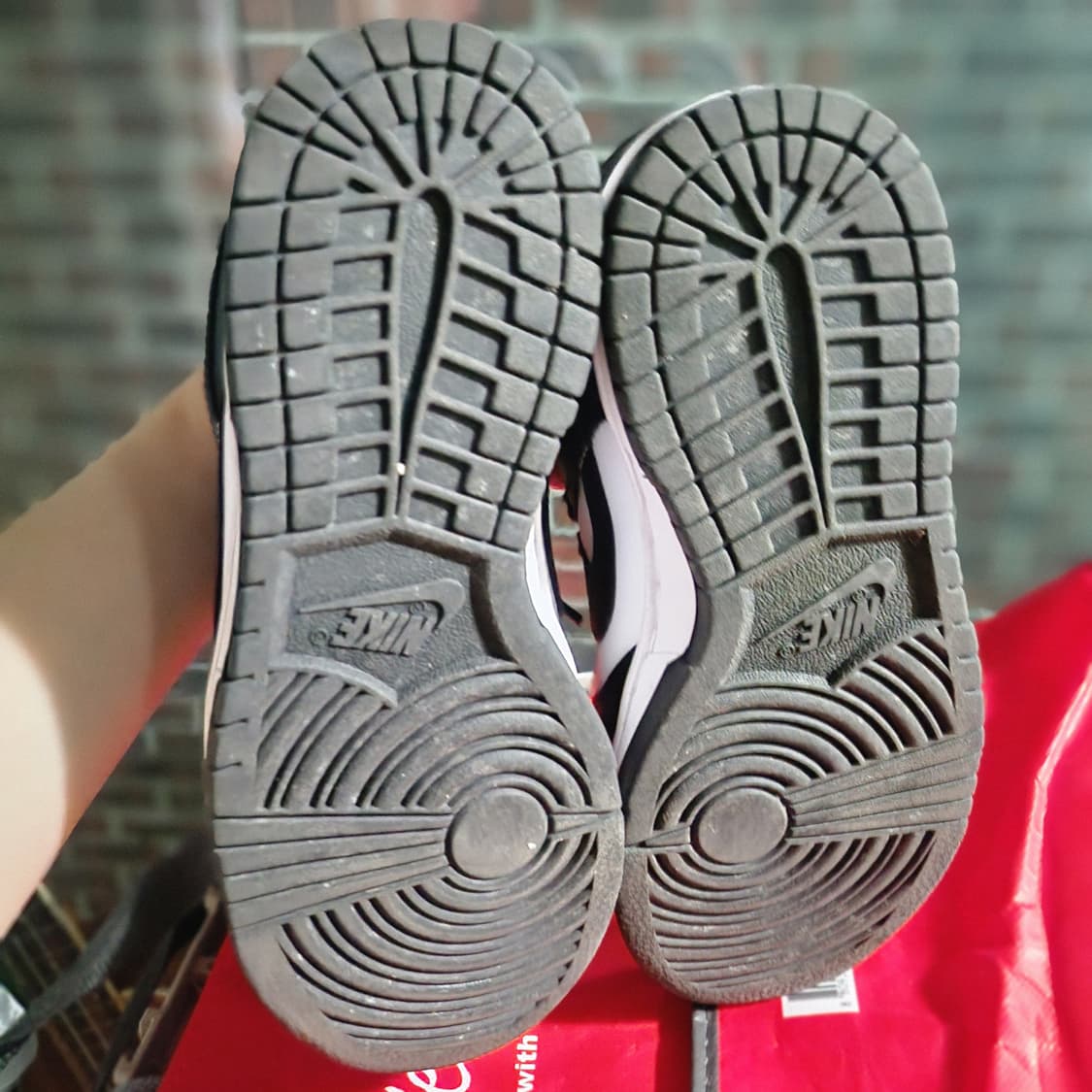 나이키 돌고래 덩크 로우 흰검 235 상품이미지2