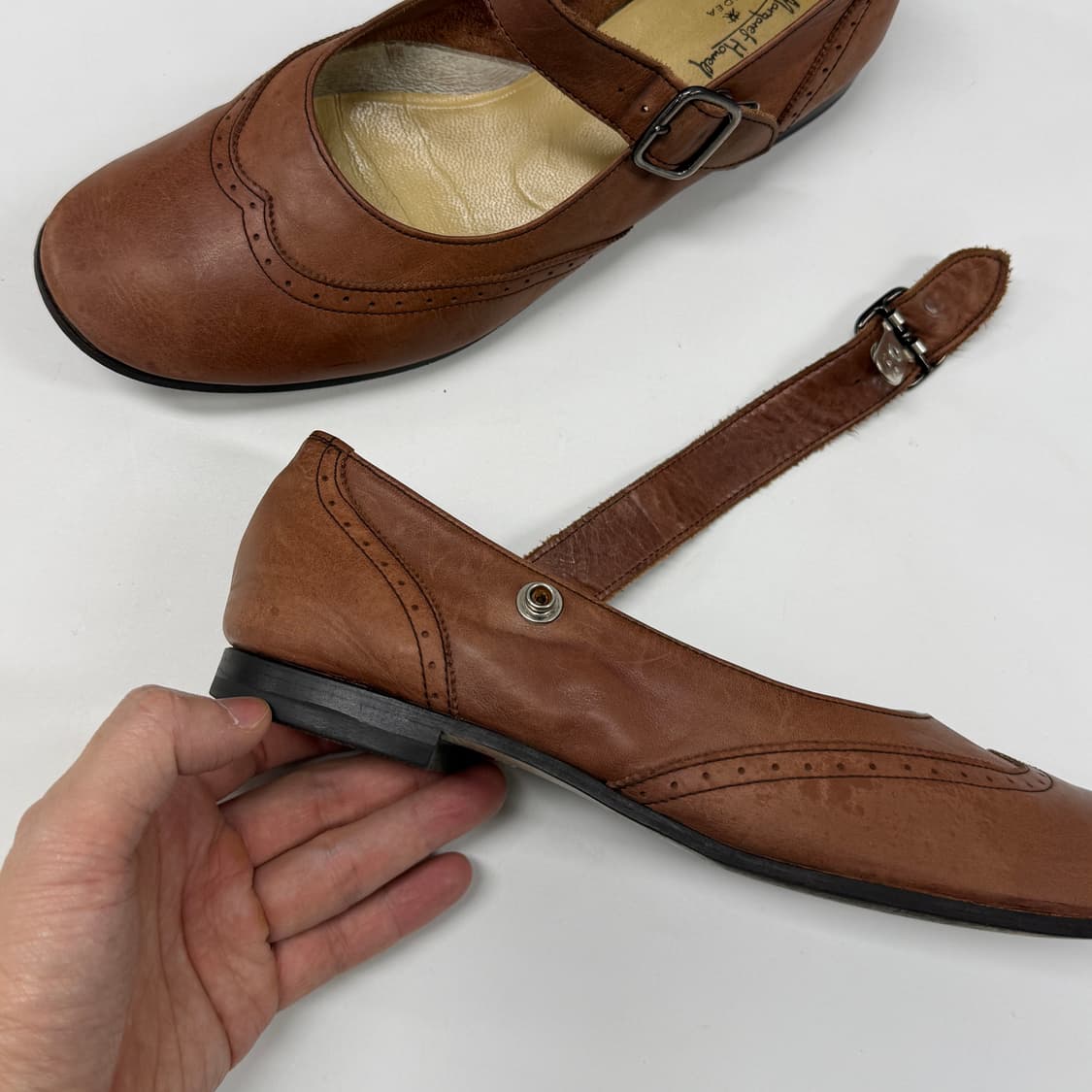 old Margaret Howell brogue mary jane 상품이미지6