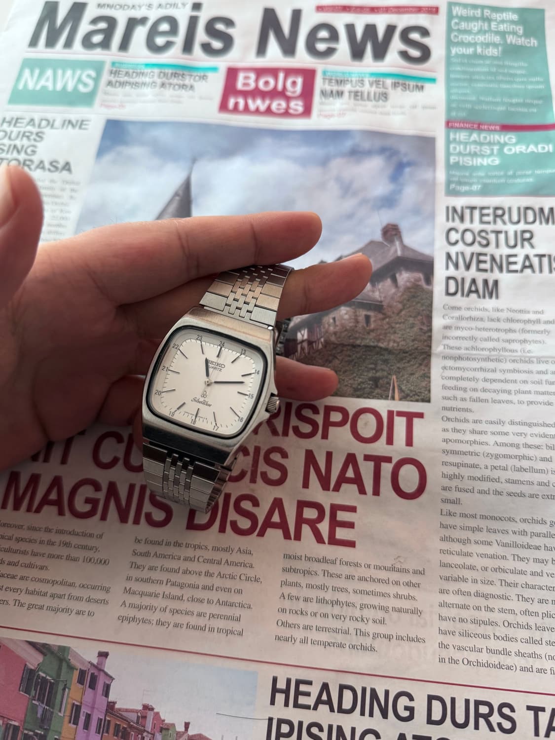 세이코 Seiko 쿼츠 SilverWave 데이데이트 상품이미지2