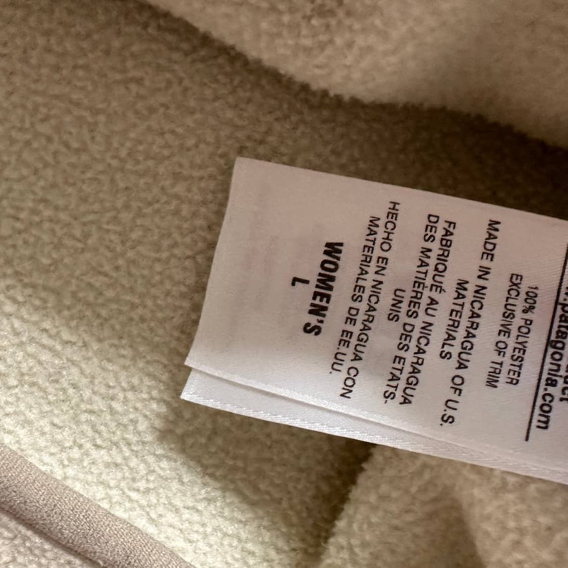 patagonia 파타고니아 신칠라 우먼 화이트 베이지 L 상품이미지4