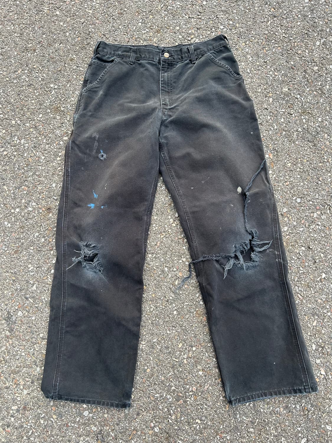 Carhartt 칼하트 B01 워크팬츠 블랙 34in 상품이미지1
