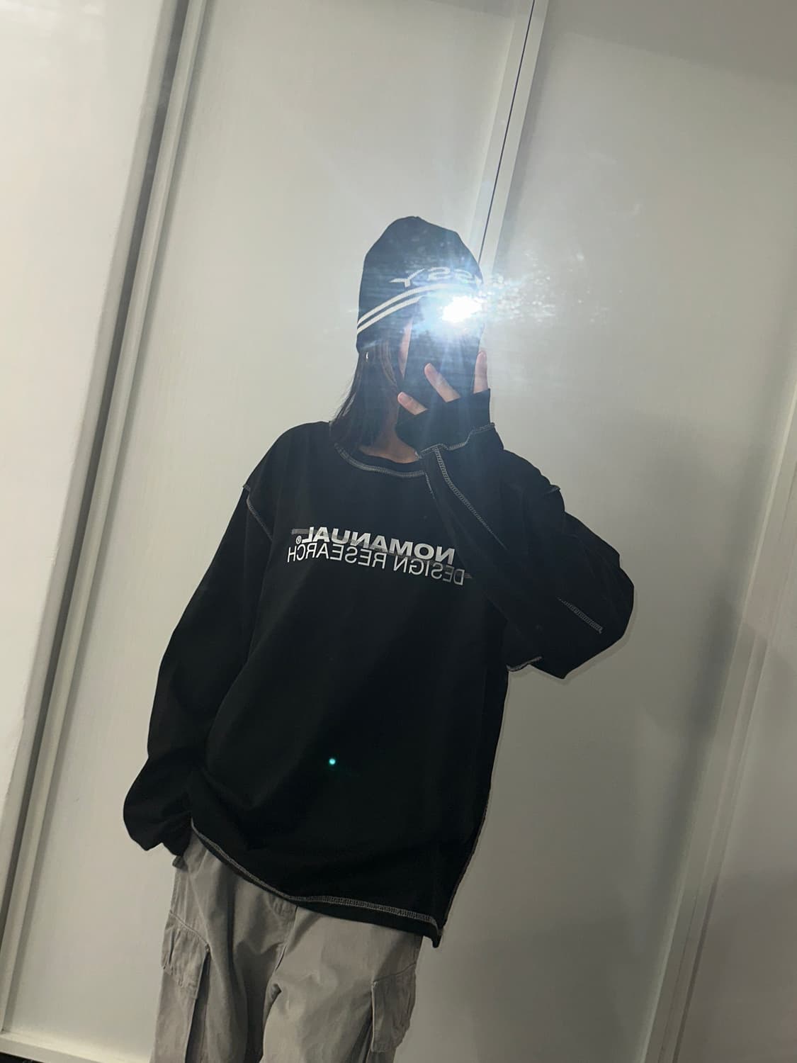 노매뉴얼 롱 슬리브 XL 상품이미지1