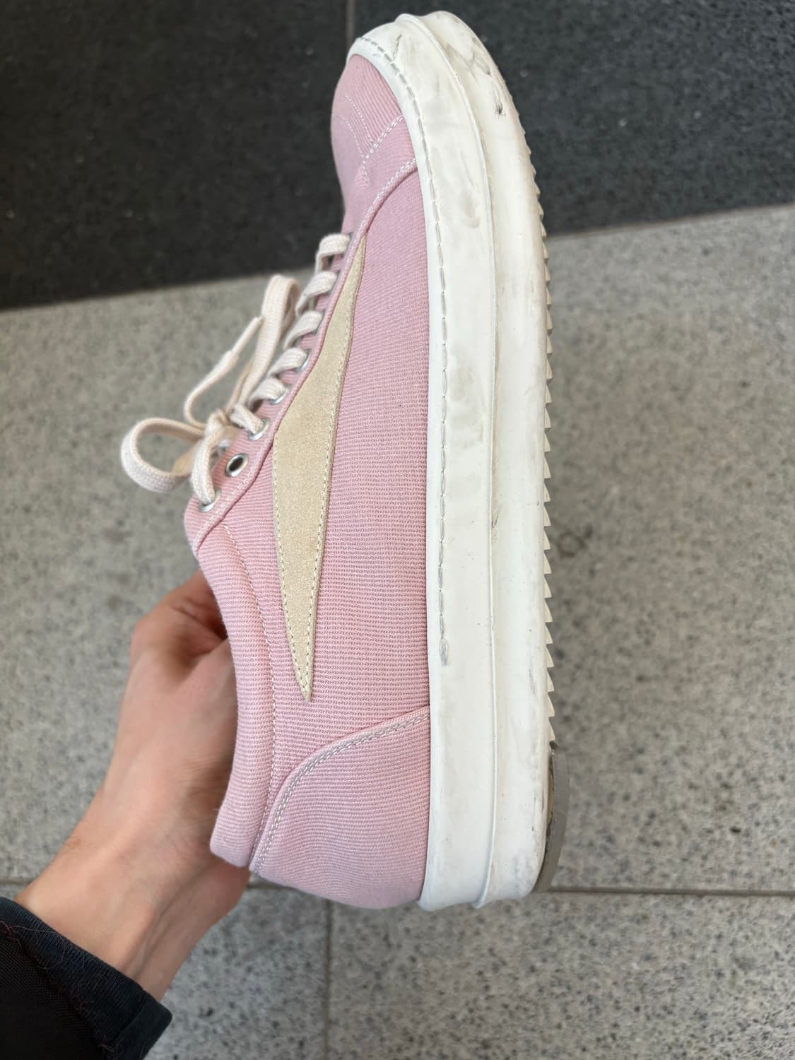 릭오웬스 릭반스 핑크 (43) 상품이미지5