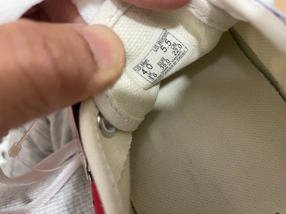 반스 어센틱 플라워 체크  상품이미지6