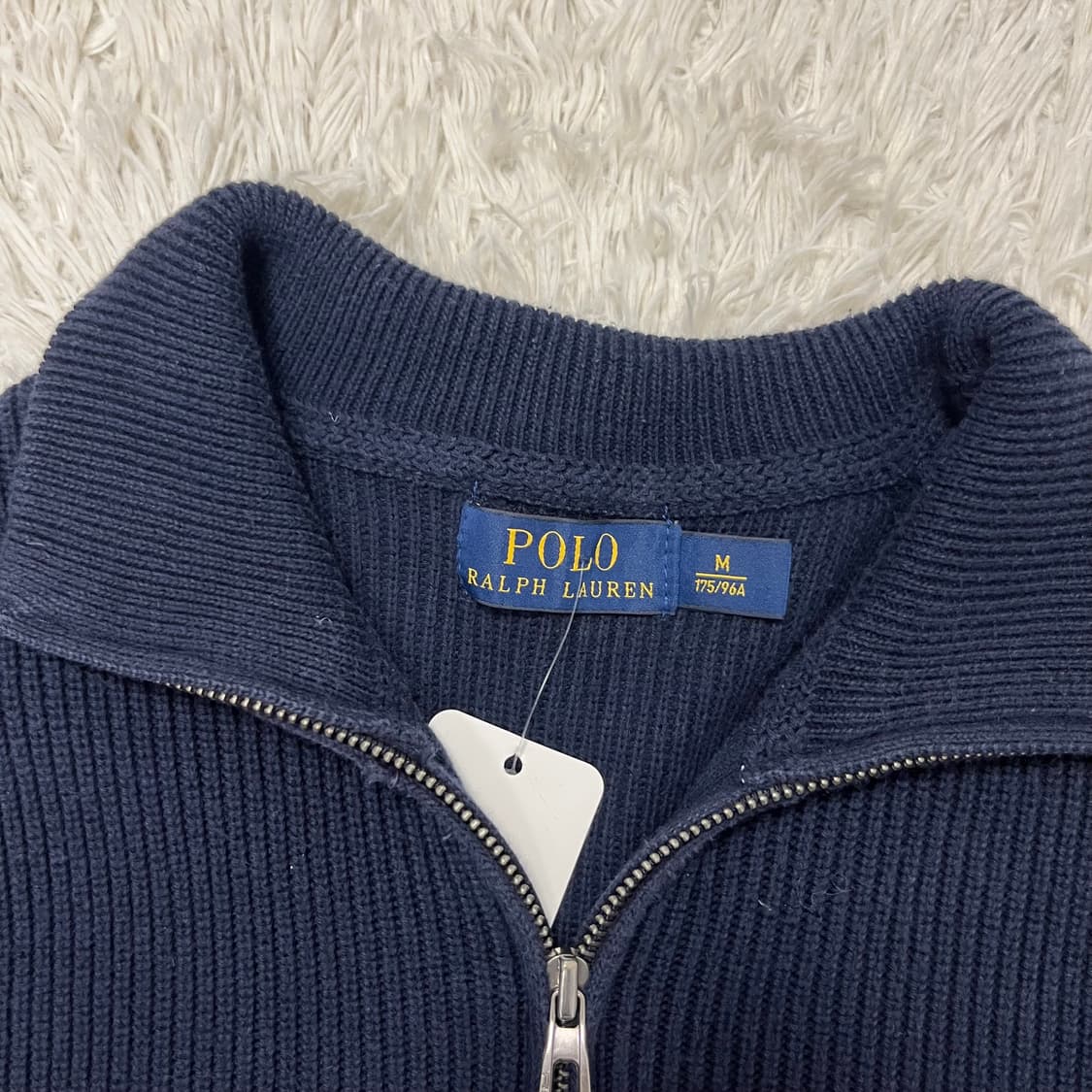 Polo Ralph Lauren navy knit zip-up 상품이미지6