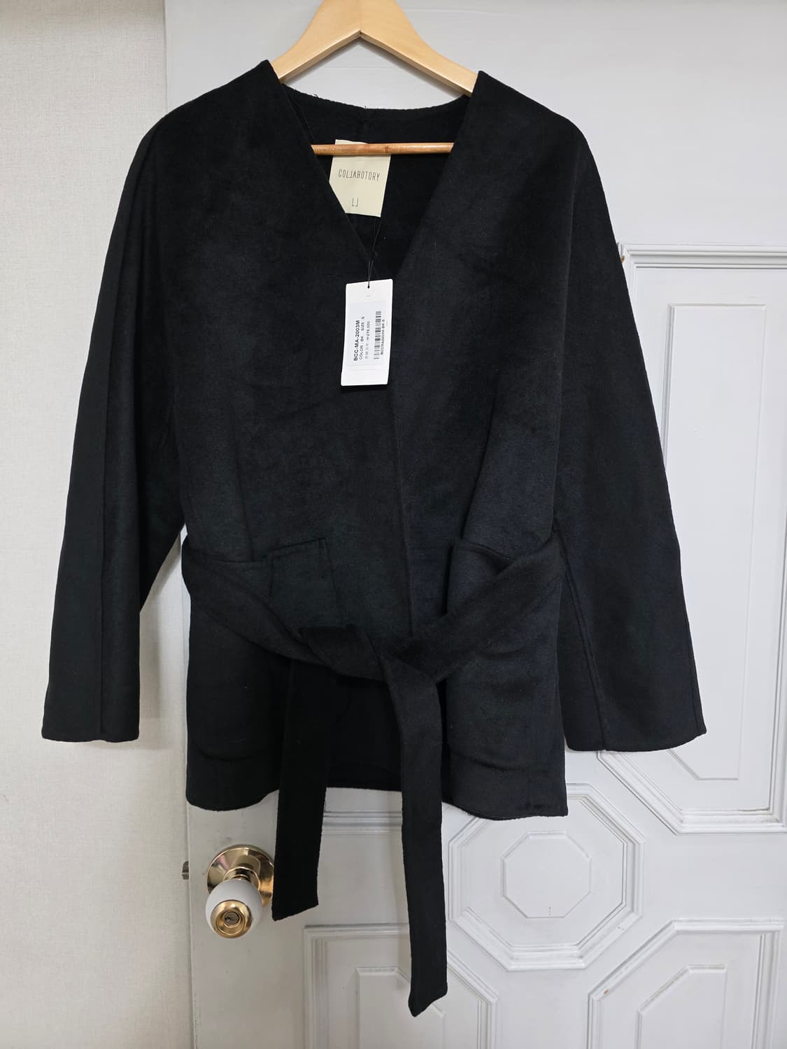 [새제품] 앤디앤댑 콜라보토리 오버사이즈 벨티드 자켓 상품이미지1