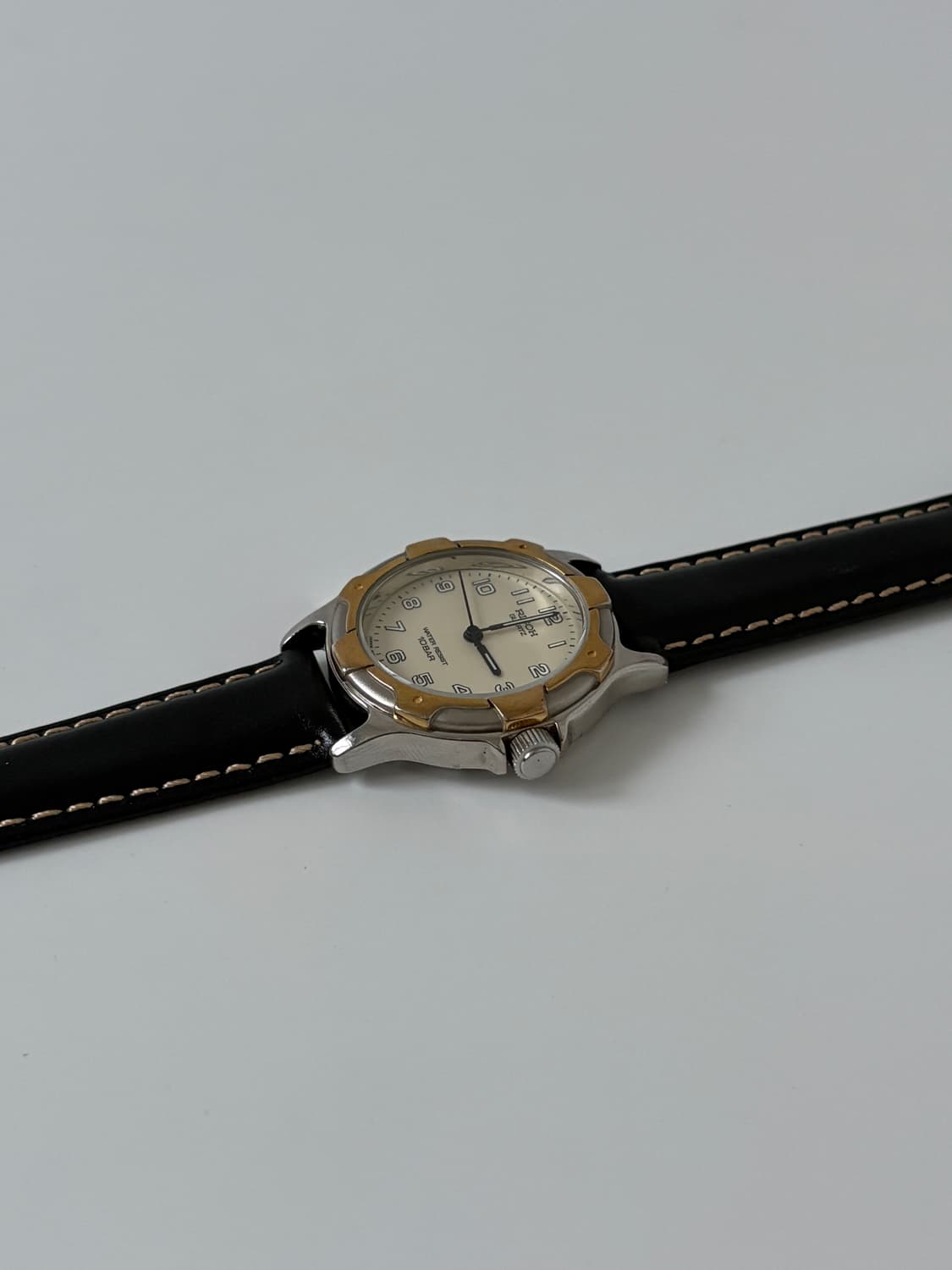 1990s Gold Bezel Cream Dial Quartz 상품이미지5