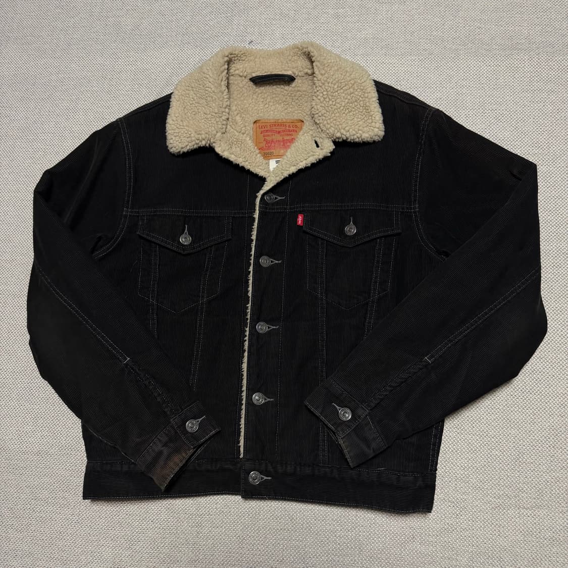 리바이스 코듀로이 쉐르파 트러커 자켓 상품이미지1