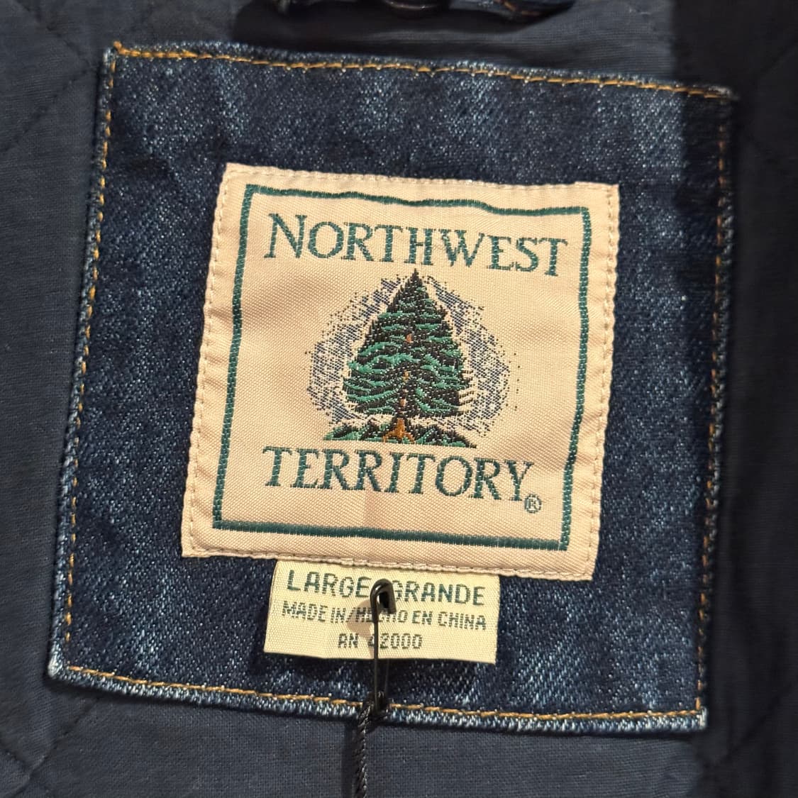 NORTHWEST 빈티지 데님 바시티 자켓 상품이미지5