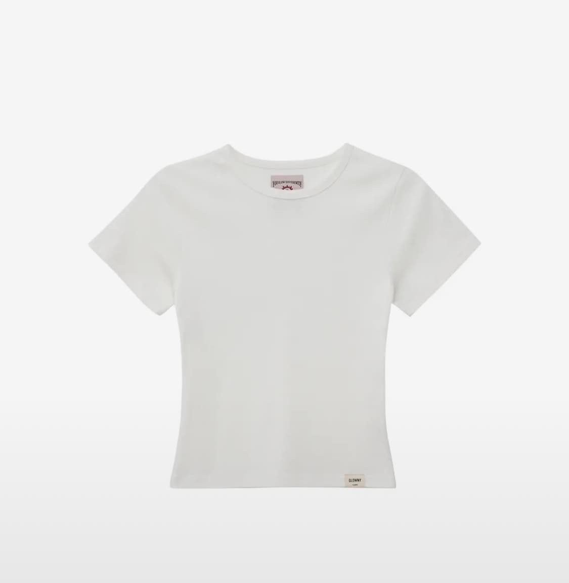 글로니 G BABY TEE (WHITE) 상품이미지1