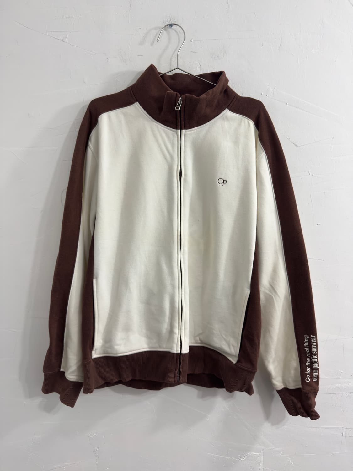 ocean pacific white&brown jersey 상품이미지1