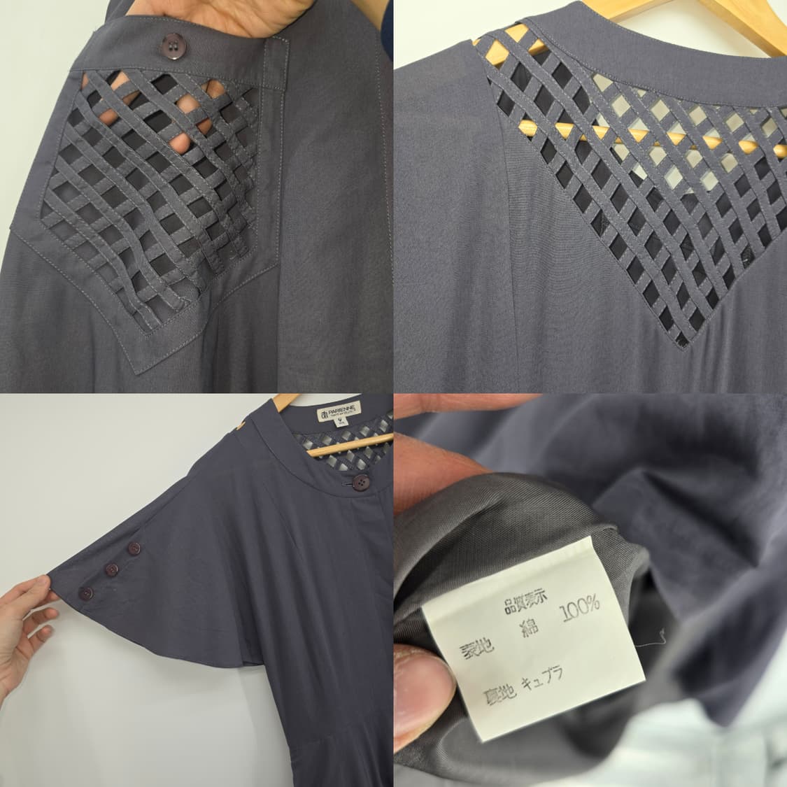 코튼 100% 클래식 플레어 원피스 상품이미지10