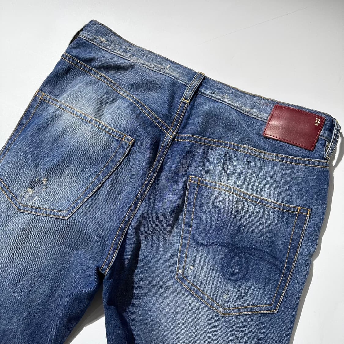 (매장판) R13 알써틴 디스트로이드 데님 팬츠 상품이미지3