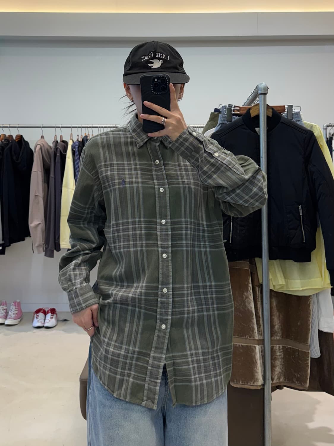 폴로 랄프로렌 체크 셔츠 상품이미지5