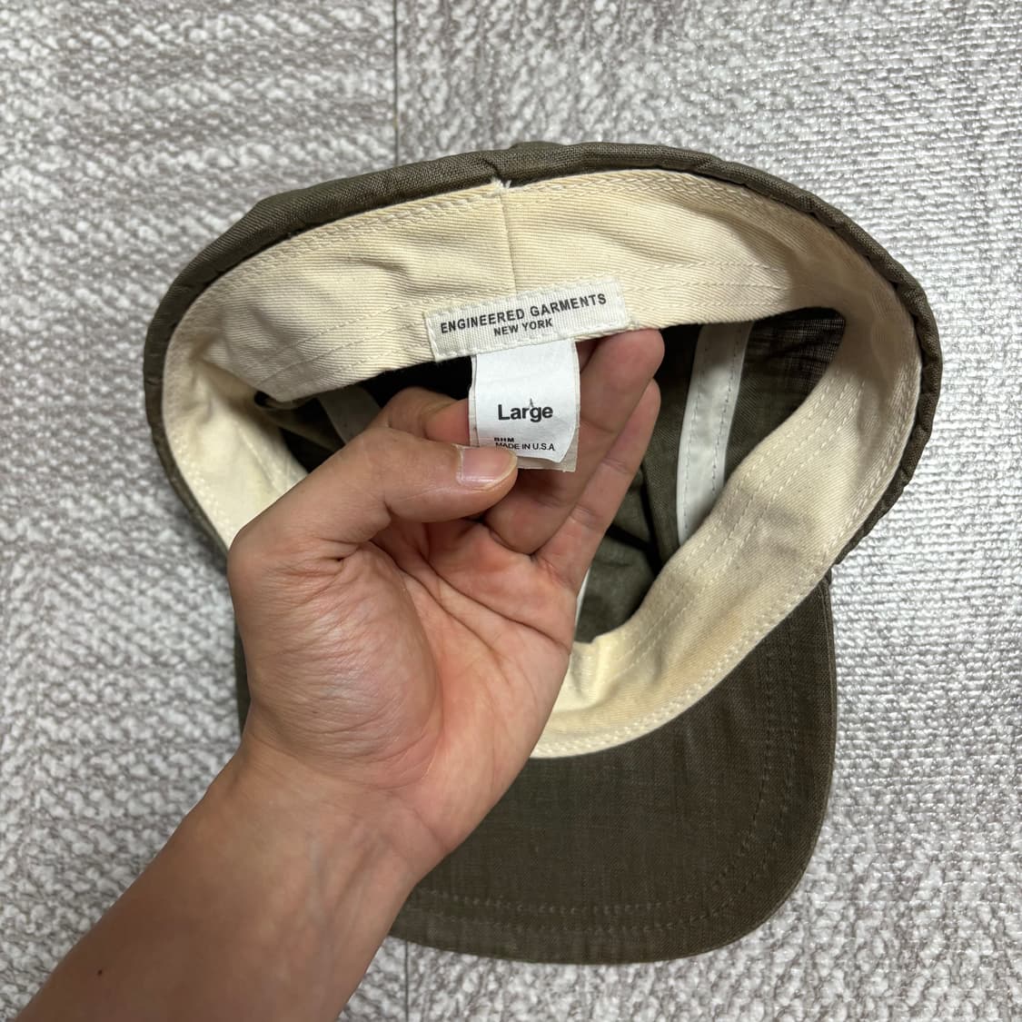 [OS] 엔지니어드 가먼츠  WORK CAP  상품이미지4