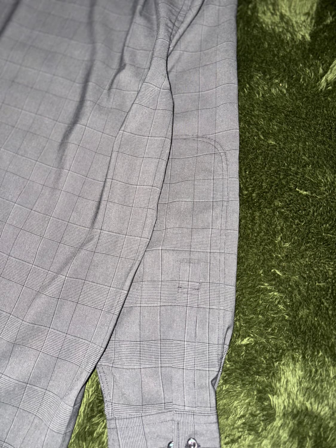 [M,L] 이스트로그 21FW 글렌 체크 유틸리티 폴리 셔츠 상품이미지9