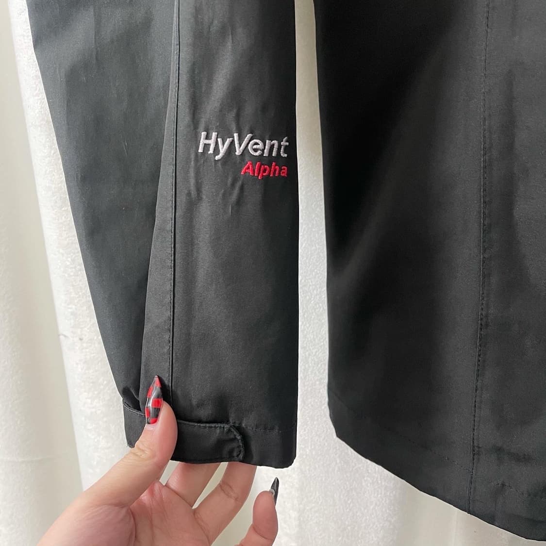 노스페이스 하이벤트 블랙 후드 윈드브레이커 상품이미지4