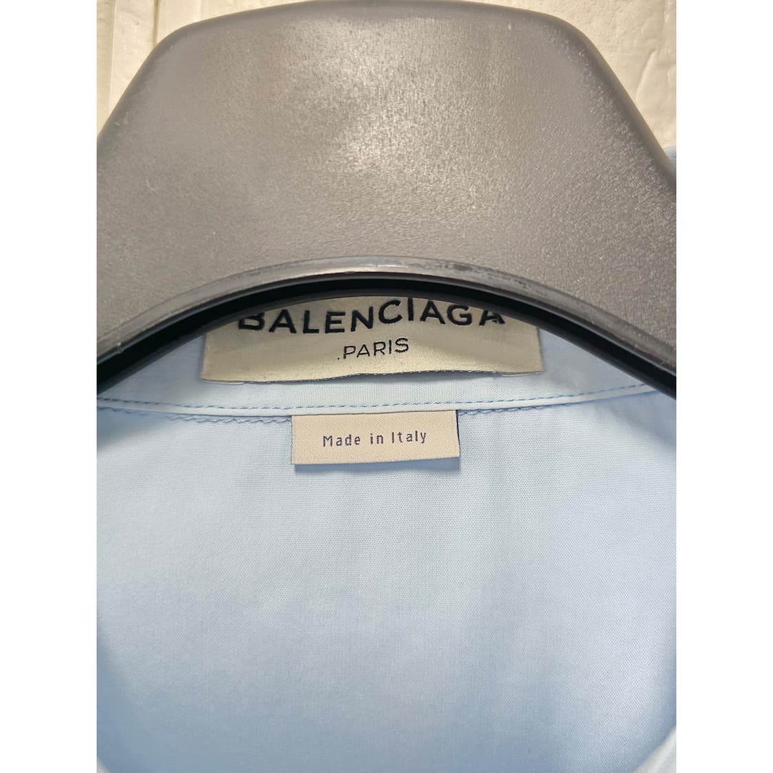 택포) 발렌시아가 하늘색 셔츠  상품이미지2