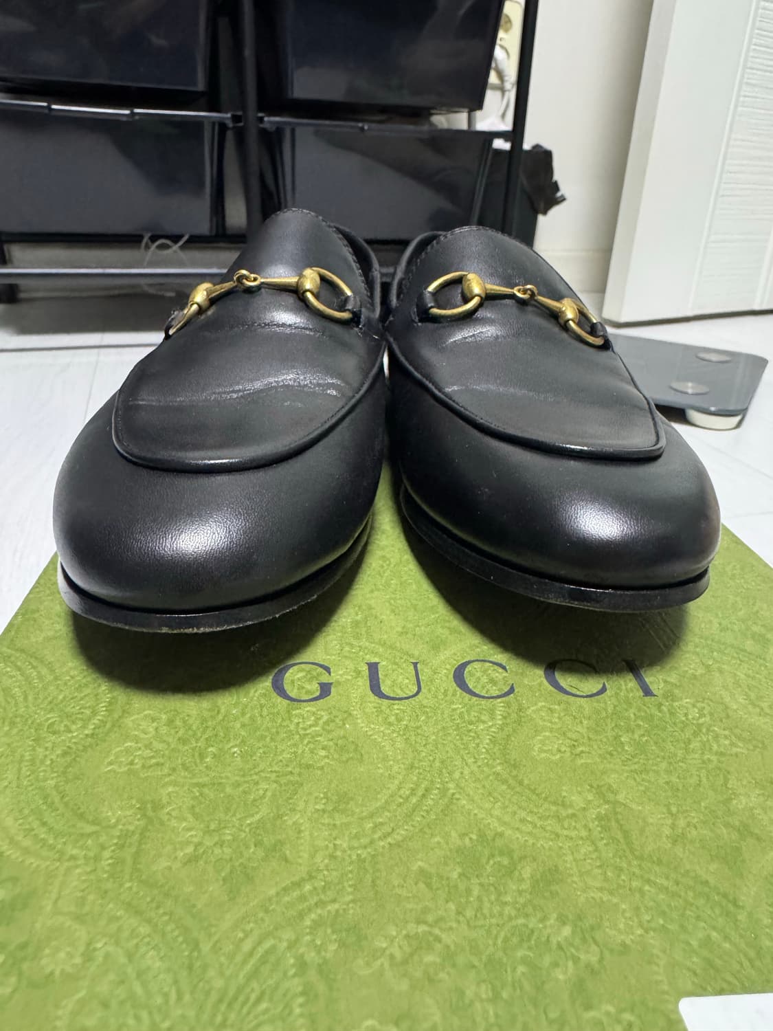 구찌 홀스빗 로퍼 블랙 37 상품이미지10