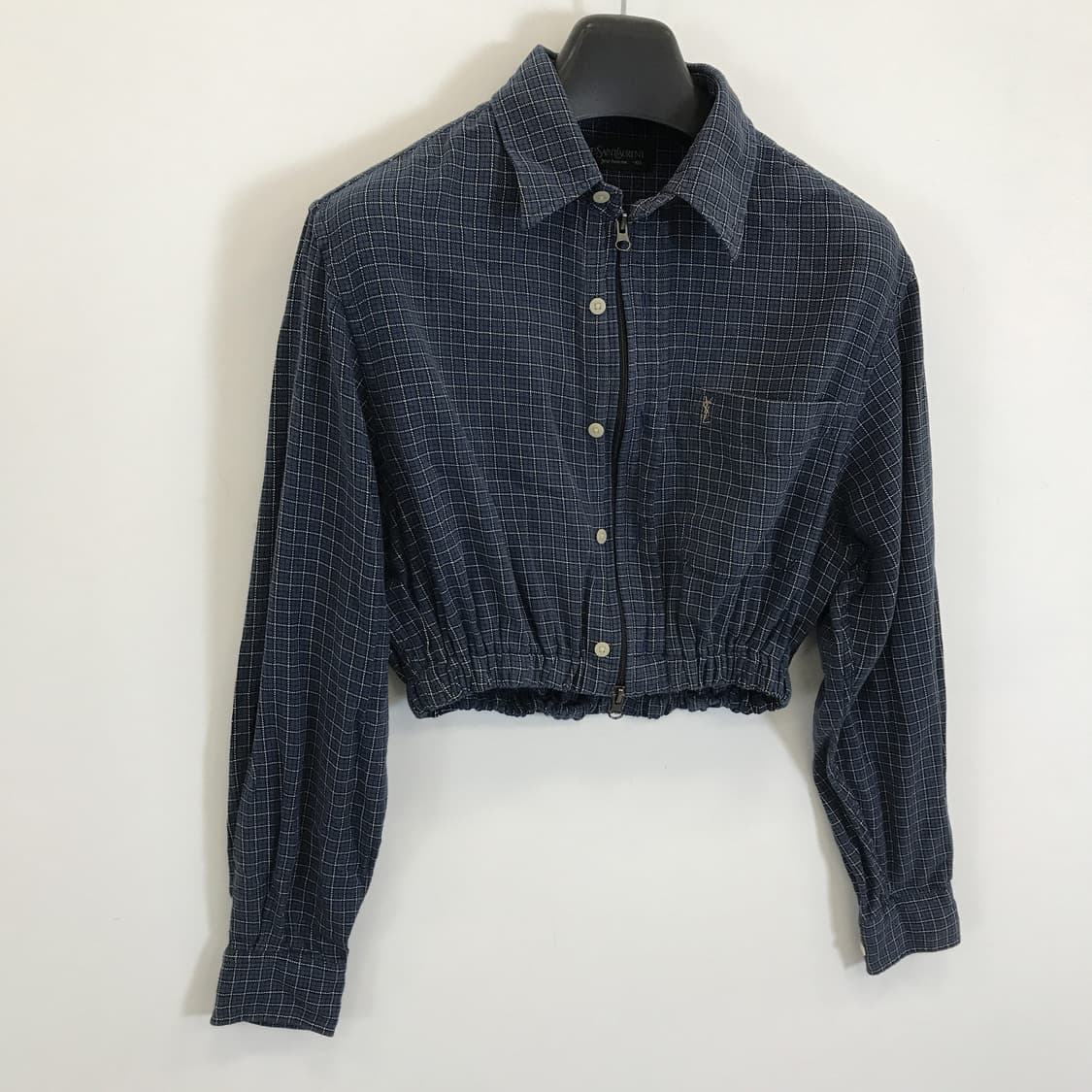 YSL 입생로랑 리메이크 크롭 셔츠자켓 [F] 상품이미지2