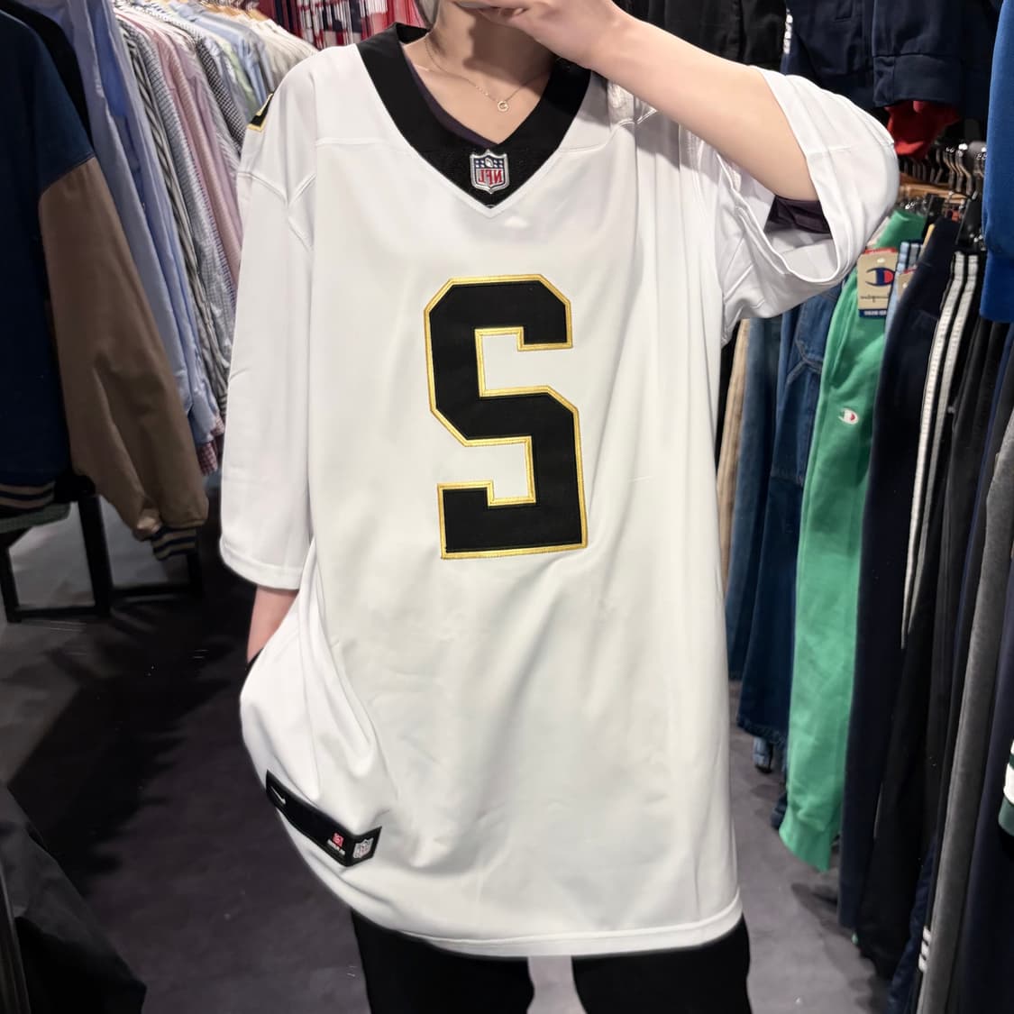 [IM] NFL Nike 뉴올리언스세인츠 WINSTON NO.2  화이트 상품이미지2