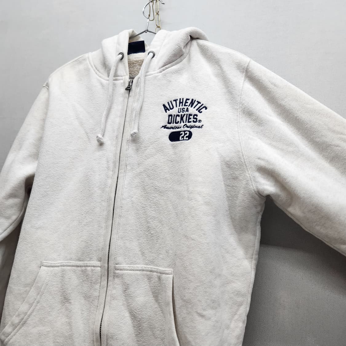 디키즈 로고 자수 후드집업(양털) L(남여공용) 상품이미지2