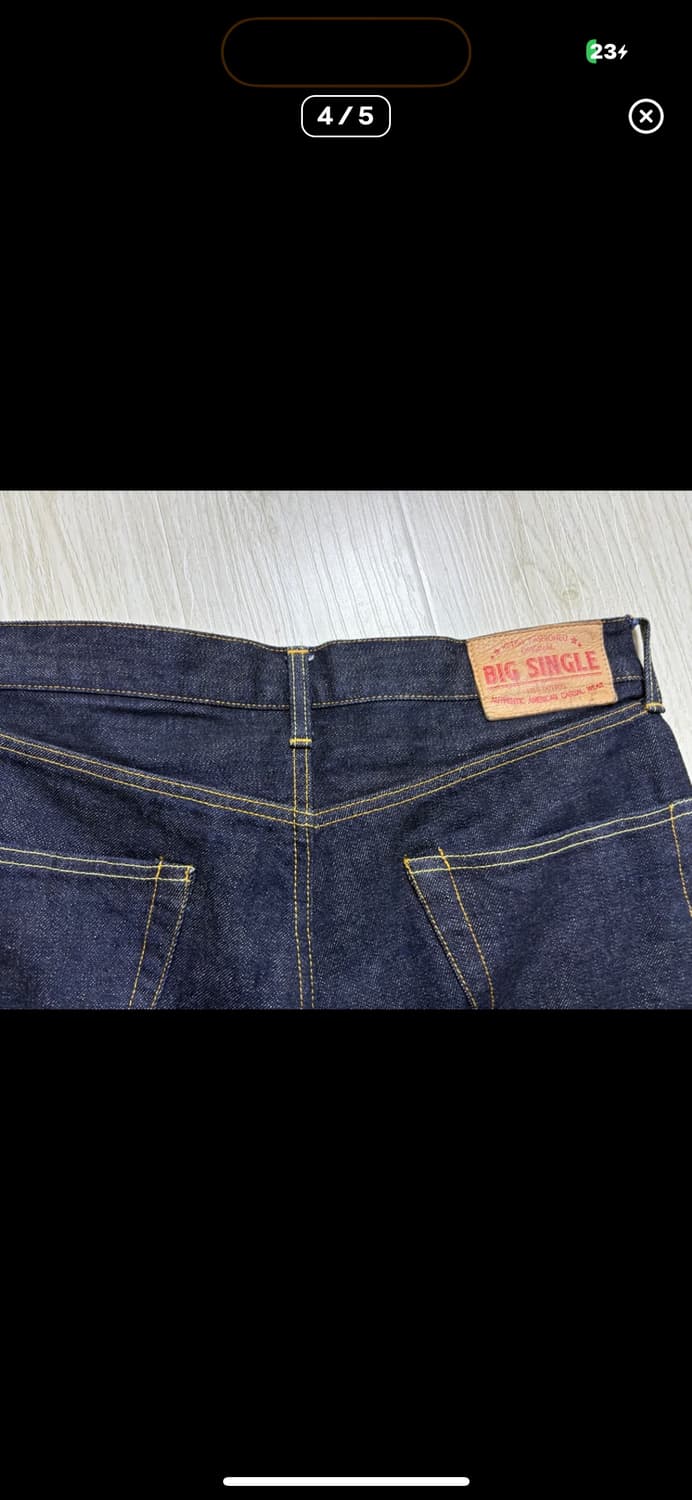 빅싱글 55501 복각 셀비지 데님 (리바이스 아닙니다!!) 상품이미지5