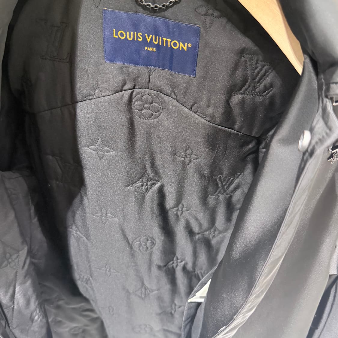 (A+/46) / 루이비통 나일론 후디드 롱 패딩 점퍼 상품이미지6