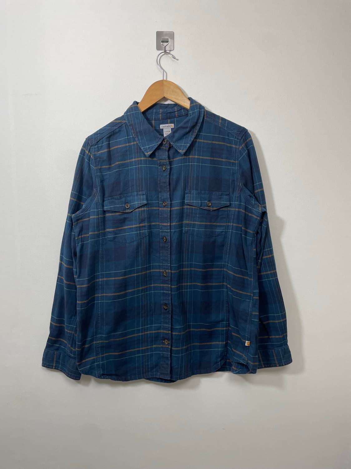 칼하트Carhartt 코튼 체크 셔츠 M - S37 상품이미지1