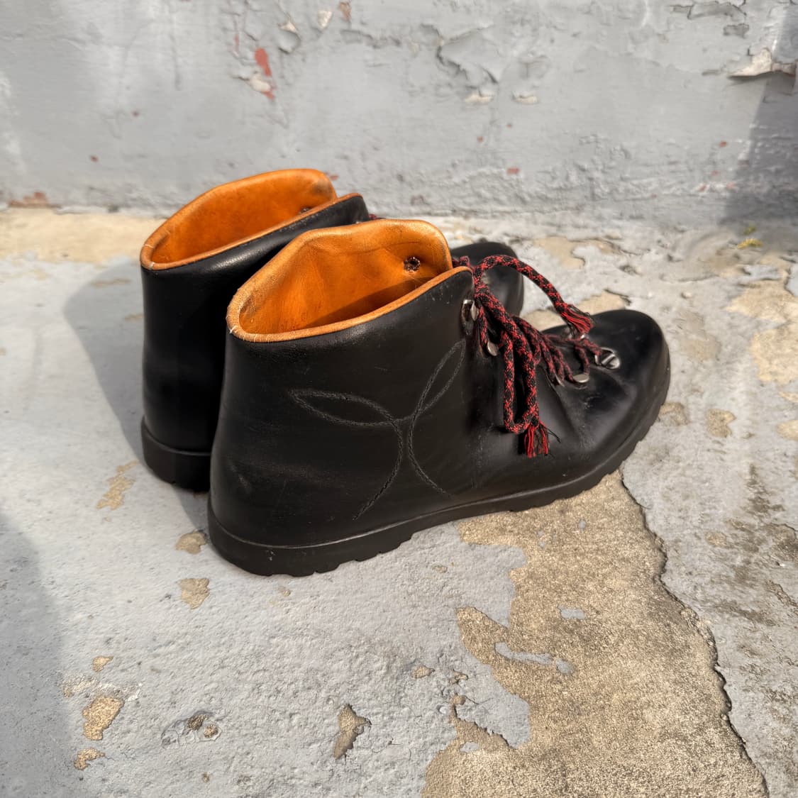 Italy vintage hiking boots 상품이미지4