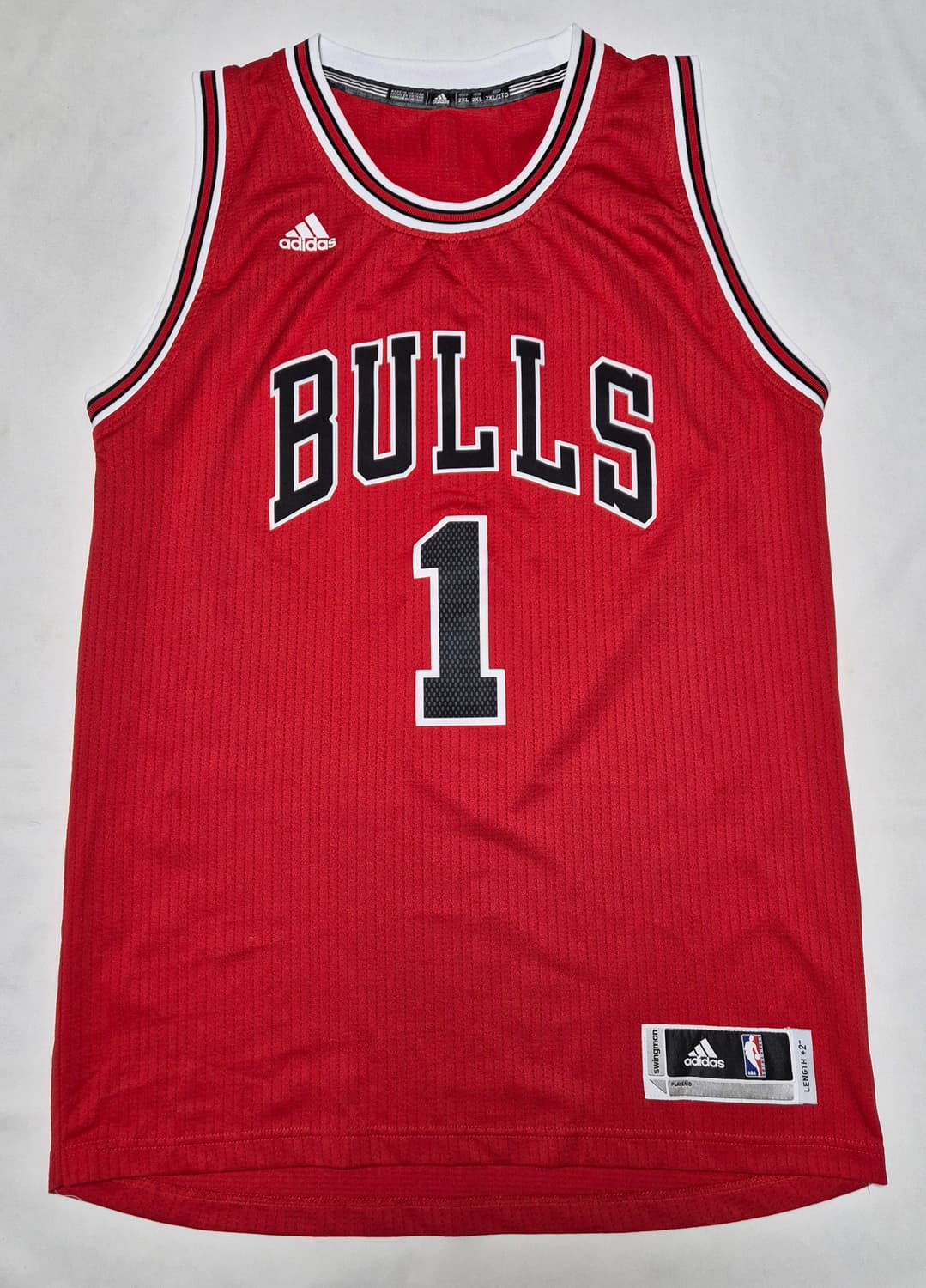 시카고 불스 원정 데릭로즈 유니폼 팝니다 상품이미지1