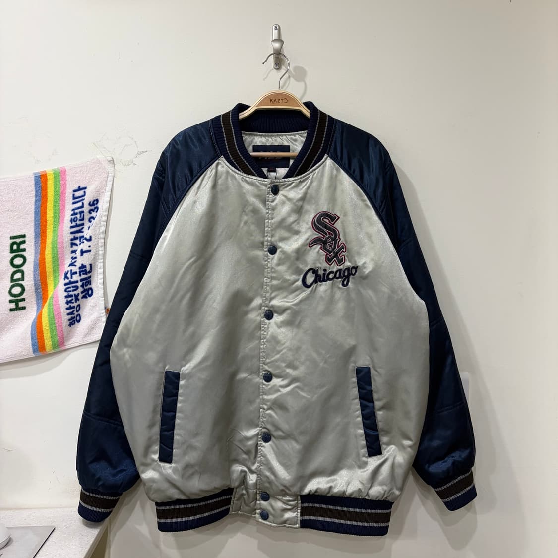 388. MLB 시카고 화이트삭스 바시티자켓 상품이미지1