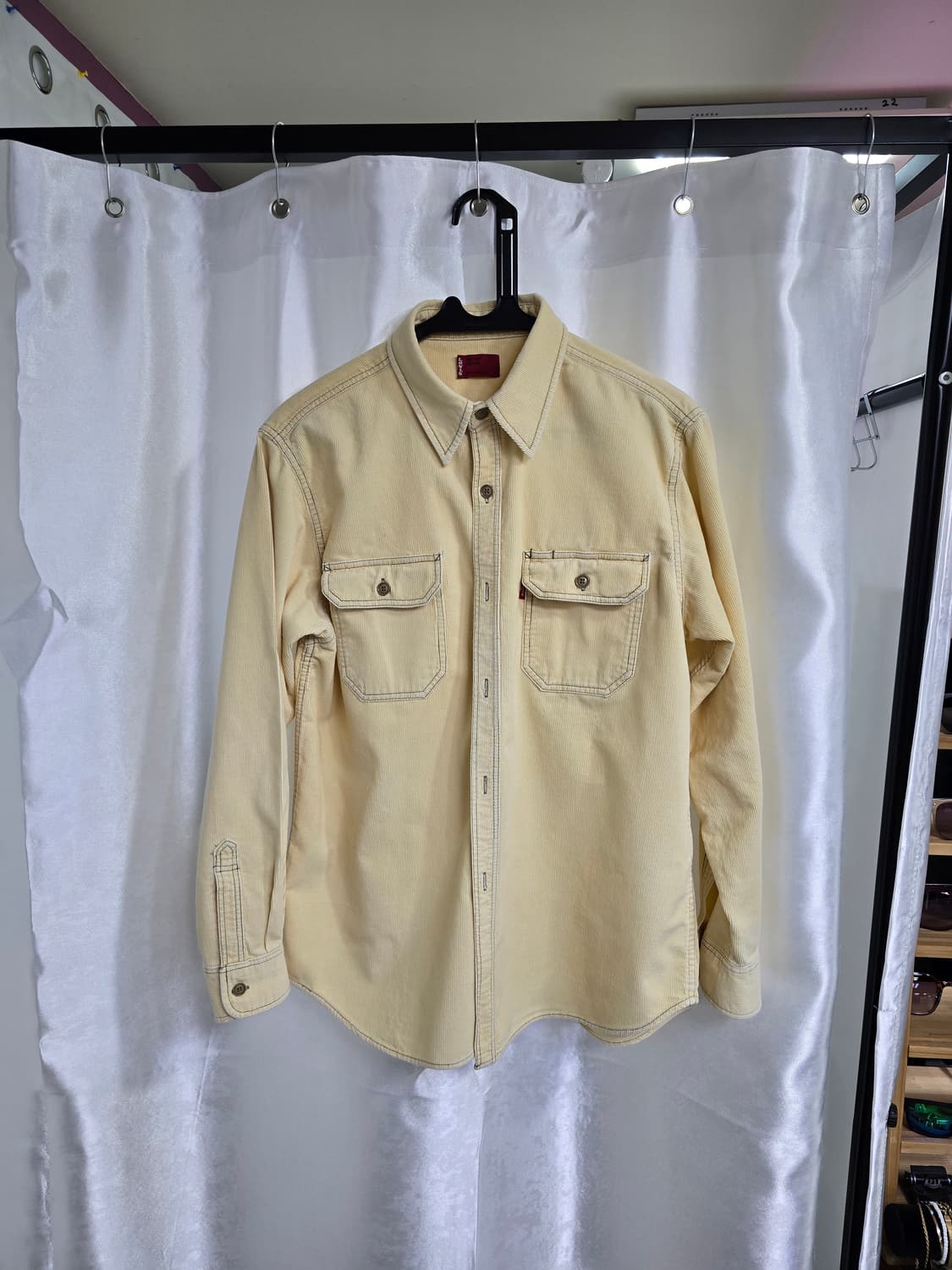 리바이스 코듀로이 셔츠 아이보리 JAPAN (1505) 상품이미지1