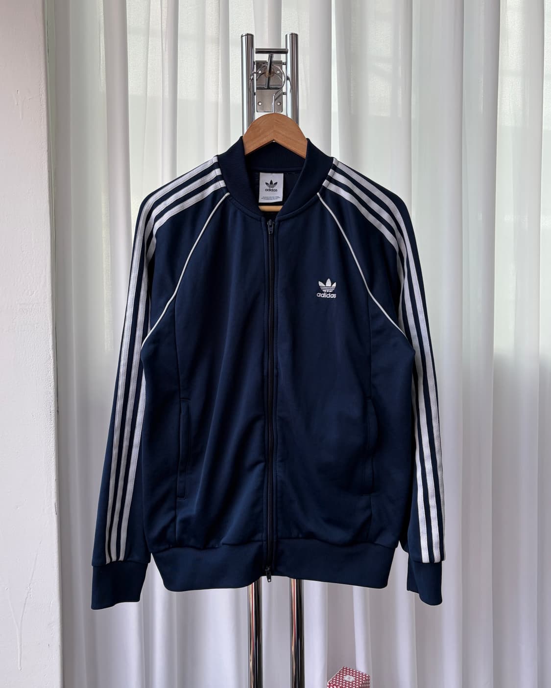 [XL]아디다스 트레포일 SST 네이비 트랙탑 져지 상품이미지4