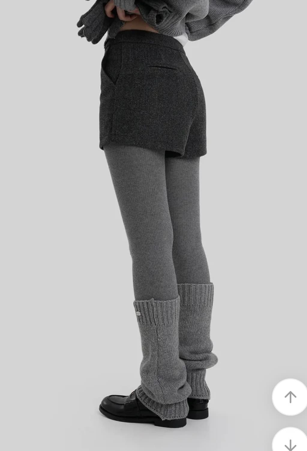 [택달린 새상품] 어텀 울쇼츠 겨울 반바지 미세키서울허그유어스킨코이세이오 상품이미지2